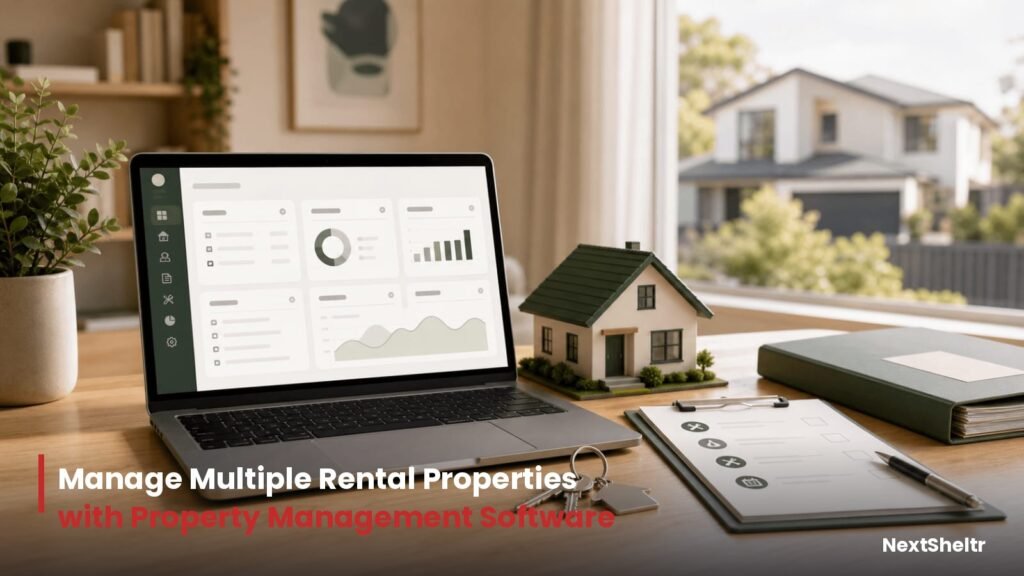 Manage Multiple Rental Properties Dashboard