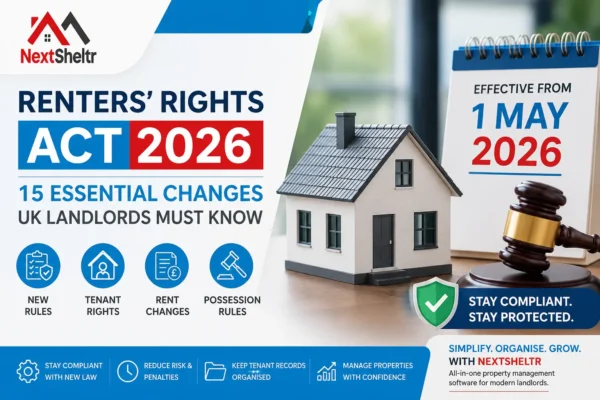 Renters’ Rights Act 2026 changes for UK landlords